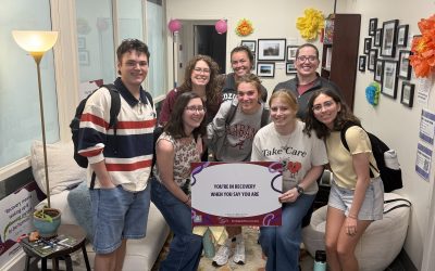 CHARM Lab Visits Healthy Carolina Recovery Lounge!